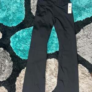 Calvin Klein Performance Flared Leggings Black Activewear NWT Size S
